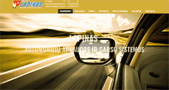 Desktop Screenshot of lapinasauto.lt